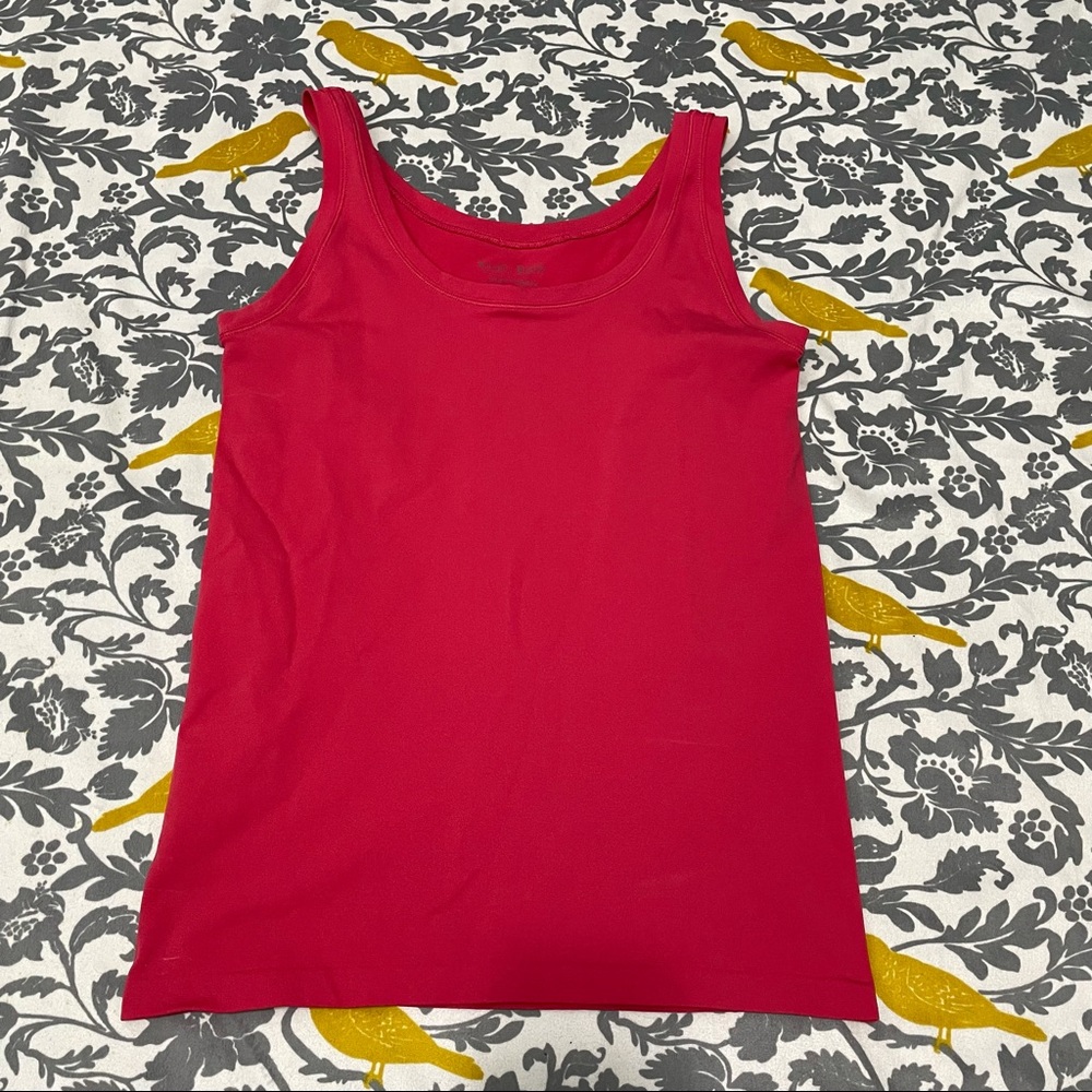 White House Black Market Pink Nylon Camisole EUC Size S